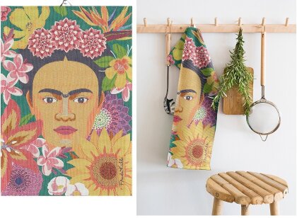 Flores - Frida Kahlo Handtuch