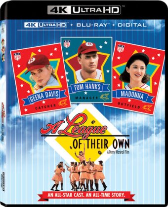 A League of Their Own (1992) (Limited Edition, 4K Ultra HD + Blu-ray)