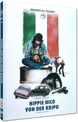 Hippie Nico von der Kripo (1976) (Violenza All'Italiana Collection, Cover C, Limited Edition, Mediabook, Blu-ray + DVD)
