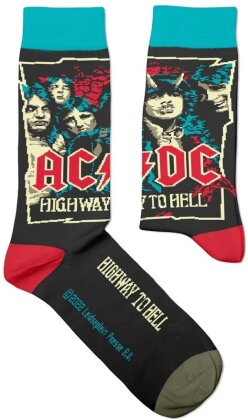 AC/DC - Highway To Hell (Eur 36-40/Uk 4-7/Us 4½-7½) - Grösse M