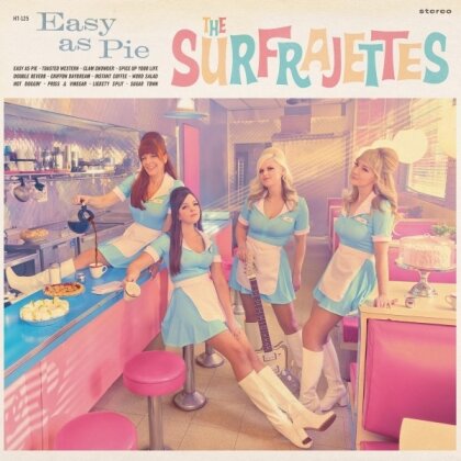 The Surfrajettes - Easy as Pie (Limited Edition, Key Lime Vinyl, LP)