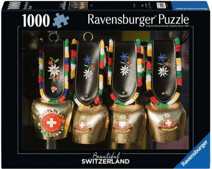 Puzzle Treicheln - Beautiful Switzerland, 1000