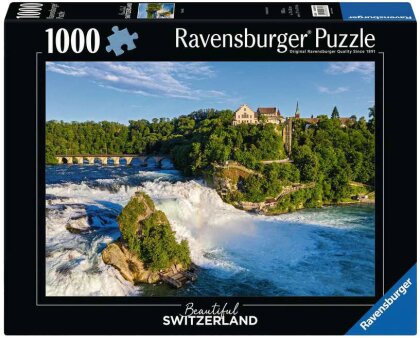 Puzzle Rheinfall - Beautiful Switzerland, 1000