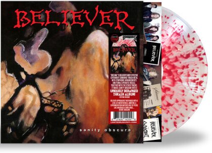 Believer - Sanity Obscure (2024 Reissue, Bombworks Records, Limited Edition, Remastered, Colored, LP)