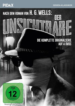 Der Unsichtbare - Die komplette Originalserie (1958) (Pidax Serien-Klassiker, b/w, 4 DVDs)