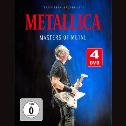 Metallica - Masters Of Metal (4 DVDs)