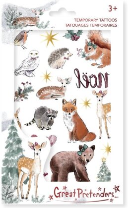 Waldtiere Winter Tattoos