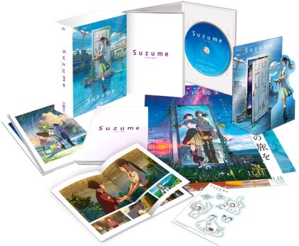 Suzume (2022) (Limited Collector's Edition, 2 Blu-rays + DVD + CD)