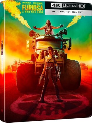 Furiosa: A Mad Max Saga (2024) (Cover 2, Édition Limitée, Steelbook, 4K Ultra HD + Blu-ray)