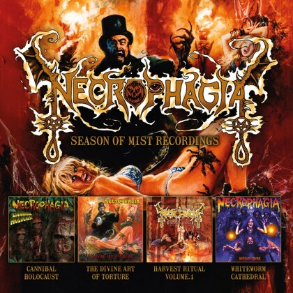 Necrophagia - Season Of Mist Recordings (4 CD)