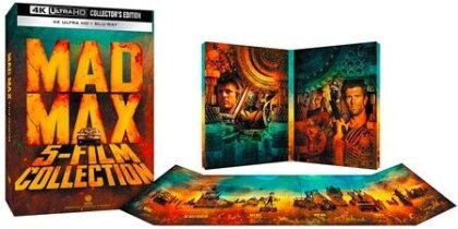 Mad Max 1-5 - 5-Film Collection (6 4K Ultra HDs + 2 Blu-ray)