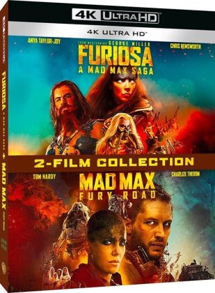 Furiosa: A Mad Max Saga (2024) / Mad Max: Fury Road (2015) - 2-Film Collection (2 4K Ultra HDs)