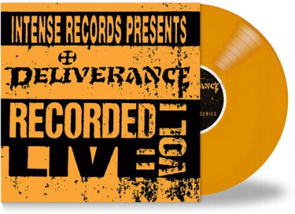 Deliverance - Intense Series Live Vol. 1 (2024 Reissue, Retroactive Records, Édition Limitée, Version Remasterisée, Orange Vinyl, LP)