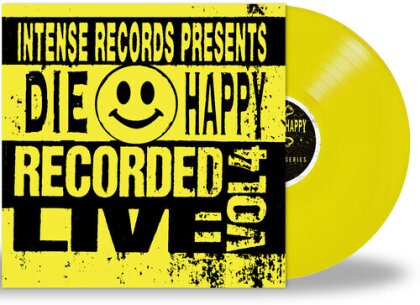 Die Happy - Intense Series Live Vol. 4 (Limited Edition, Yellow Vinyl, LP)