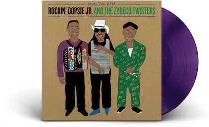 Rockin Dopsie Jr & The Zydeco Twisters - More Fun With Rockin Dopsie Jr & Zydeco Twisters (Clear Purple Vinyl, LP)