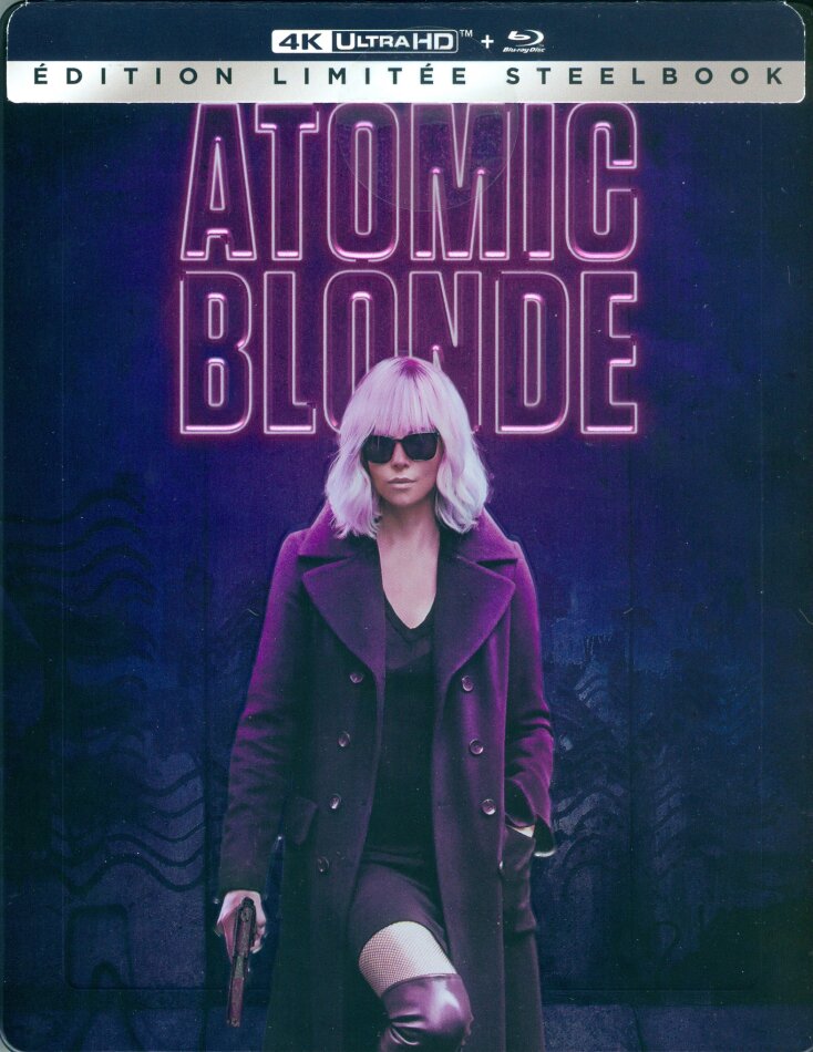 Atomic Blonde (2017) (Édition Limitée, Steelbook, 4K Ultra HD + Blu-ray)