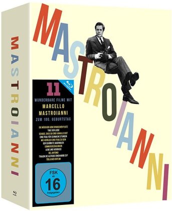 Mastroianni - 11 wunderbare Filme mit Marcello Mastroianni zum 100. Geburtstag (10 Blu-rays)