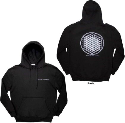 Bring Me The Horizon Unisex Pullover Hoodie - Flower of Life (Black) (Back Print)