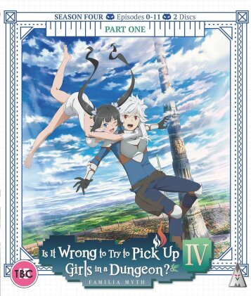 DanMachi: Is It Wrong to Try to Pick Up Girls in a Dungeon? IV - Familia Myth - Season 4 - Part 1 (2 Blu-rays)