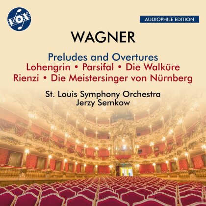 Richard Wagner (1813-1883), Jerzy Semkow & St. Louis Symphony Orchestra - Preludes & Overtures - Lohengrin Parsifal Die