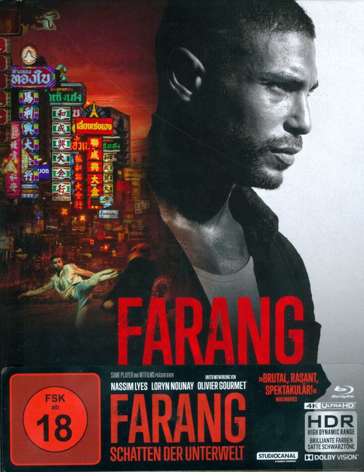 Farang - Schatten der Unterwelt (2023) (Limited Edition, Mediabook, 4K Ultra HD + Blu-ray)
