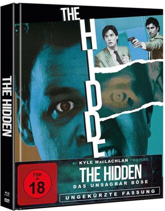 The Hidden - Das unsagbar Böse (1987) (Cover A, Mediabook, Uncut, Blu-ray + DVD)