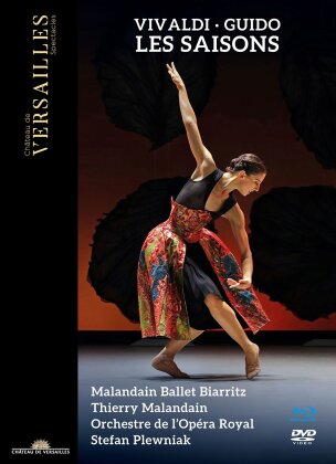 Malandain Ballet Biarritz & Orchestre de l'Opéra Royale - Vivaldi & Guido: Les Saisons (Collection Château de Versailles, Blu-ray + DVD)