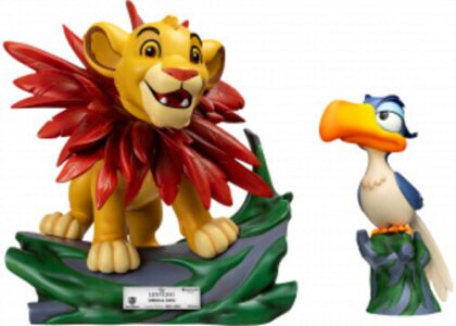 The Lion King Master Craft Little Simba & Zazu