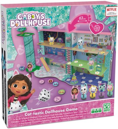 FSCGabby´s Dollhouse - das katz-tastische Puppenhaus-3D Brettspiel