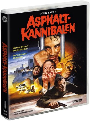 Asphalt-Kannibalen (1980) (Full Sleeve Scanavo-Box, Coperta reversibile, Edizione Limitata, Uncut, Blu-ray + DVD)