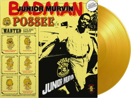 Junior Murvin - Bad Man Possee (Music On Vinyl, Yellow Vinyl, LP)