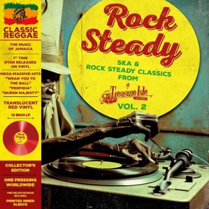 Rock Steady - Ska & Rock Steady Classics From Treasure Isle V. 2 (2024 Reissue, Deluxe Edition, Remastered, Red Vinyl, LP)