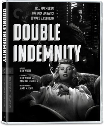 Double Indemnity (1944) (b/w, Criterion Collection, Restored, Special Edition, 4K Ultra HD + 2 Blu-rays)