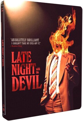 Late Night with the Devil (2023) (Limited Edition, Steelbook, Blu-ray + DVD)