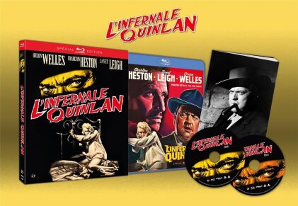 L'infernale Quinlan (1958) (s/w, Special Edition, 2 Blu-rays)