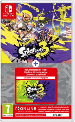 Splatoon 3 + Erweiterungspass - Set