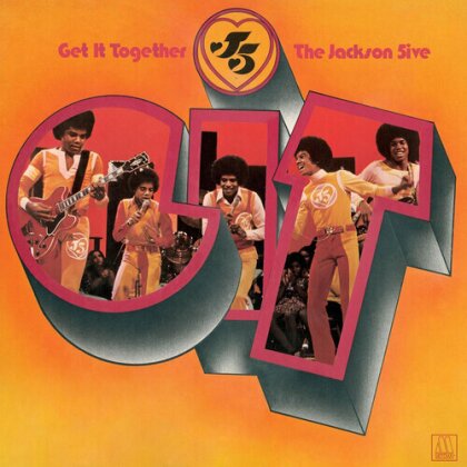 The Jackson 5 - Get It Together (2024 Reissue, Motown, Red Vinyl, LP)