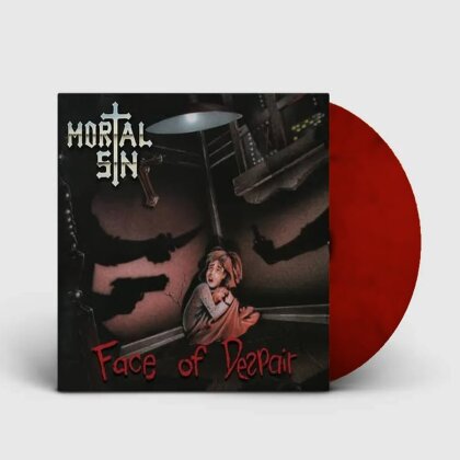 Mortal Sin - Face Of Despair & Bonus Tracks (2024 Reissue, Dissonance, Red Vinyl, LP)