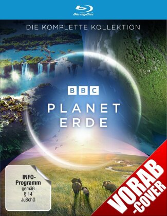 Planet Erde 1-3 - Die komplette Kollektion (BBC, 10 Blu-rays)
