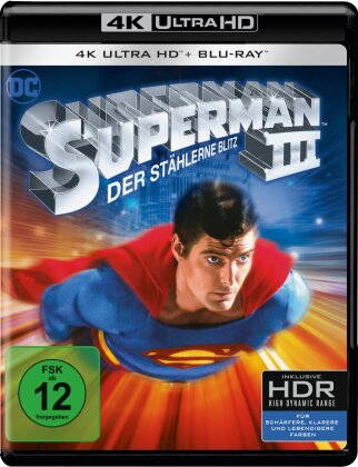 Superman 3 - Der stählerne Blitz (1983) (4K Ultra HD + Blu-ray)
