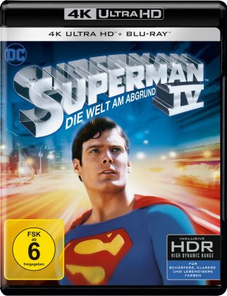 Superman 4 - Die Welt am Abgrund (1987) (4K Ultra HD + Blu-ray)