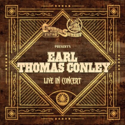 Earl Thomas Conley - Live At Church Street Station (CD-R, Manufactured On Demand)