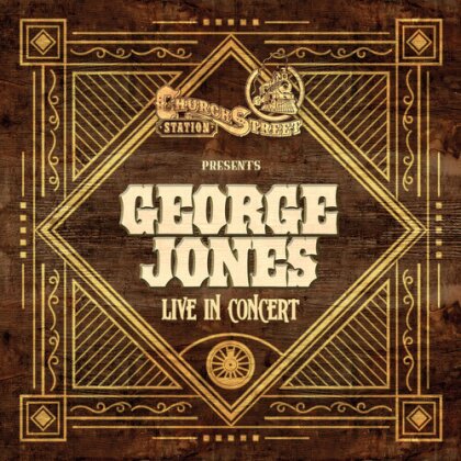 George Jones - Live At Church Street Station (CD-R, Manufactured On Demand)