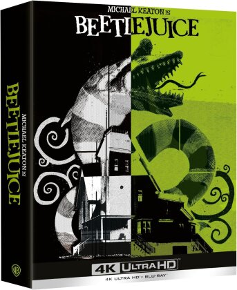 Beetlejuice (1988) (+ Goodies, Limited Collector's Edition, Steelbook, 4K Ultra HD + Blu-ray)