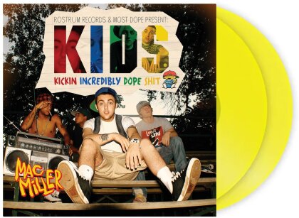 Mac Miller - K.I.D.S. (2024 Reissue, Limited Edition, Translucent Yellow Vinyl, 2 LPs)