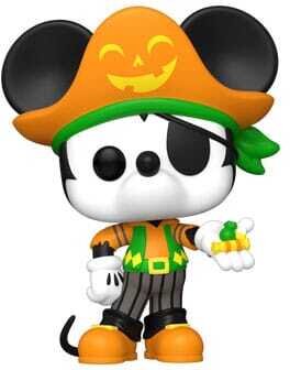 Disney POP! Vinyl Figur Halloween Pirate Mickey 9 cm