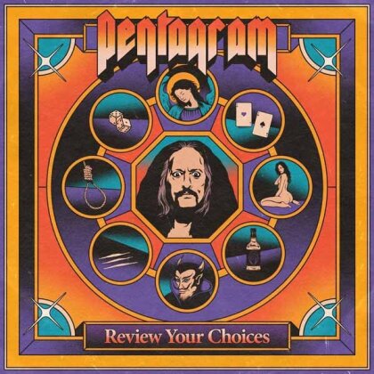 Pentagram - Review Your Choices (2024 Reissue, Alternate Cover, Yellow/Orange/Purple Vinyl, LP)