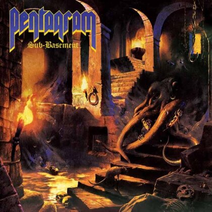 Pentagram - Sub Basement (2024 Reissue, Tri Color Segment Yellow/Orange/Purple Vinyl, LP)