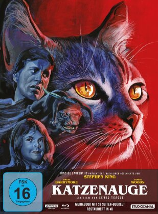 Katzenauge (1985) (Édition Collector Limitée, Mediabook, Version Restaurée, 4K Ultra HD + Blu-ray)