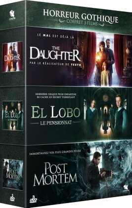 Horreur Gothique - The Daughter / El Lobo / Post Mortem (3 DVD)